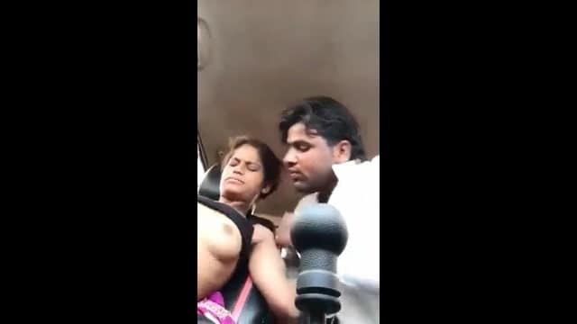 Guy sucking his girlfriend big boobs