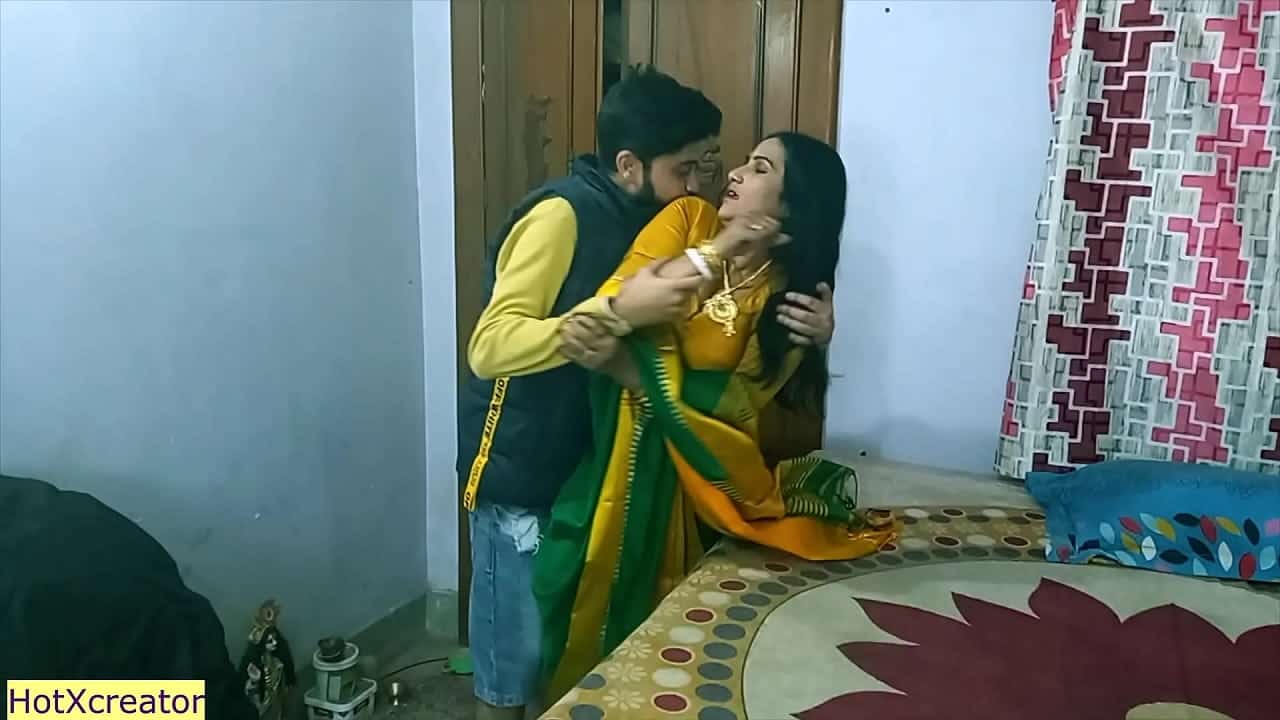 New Indian sex Hot Milf aunty fuck Innocent teen nephew