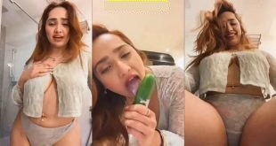 Aditi Mistry Nude Blowjob To Cucumber Part 3 Hot Video