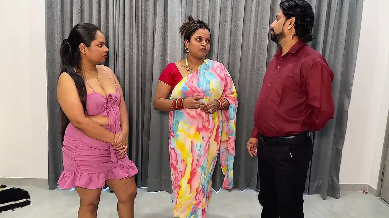 New Ullu Porn web series sexy wife handed over husband to boss for her promotion