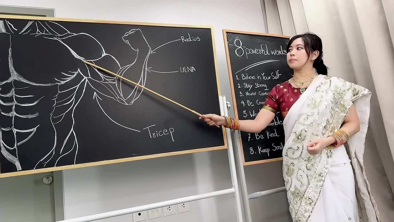 Free Indian XXX HD Porn Fitness Trainer Teach Hardcore Sex Exercises to Young Boy