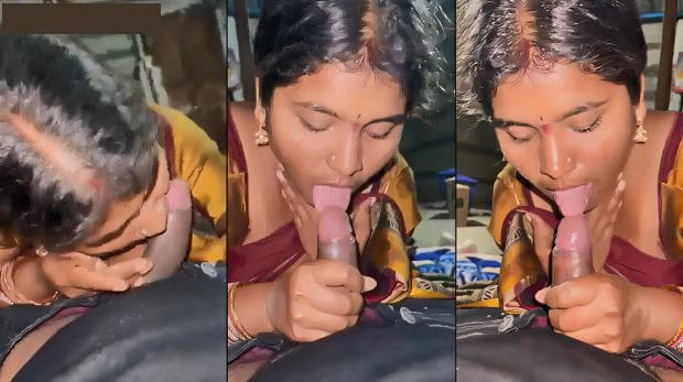 Aagmaal Desi Tamil Bhabhi Sucking Devar Cock