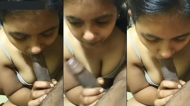 DropMMS Horny Desi Wife Sucking Dick