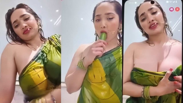 Aditi Mistry Latest Saree Nude Hot Video Part 3