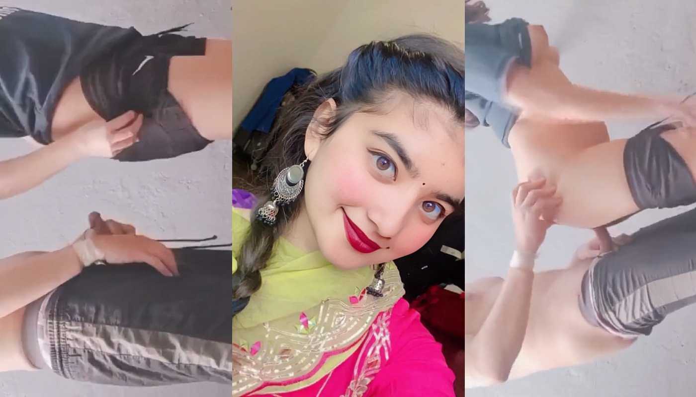 Xvideos Slim Sexy Green Top Girlfriend Standing Doggy Style Fucking full videos