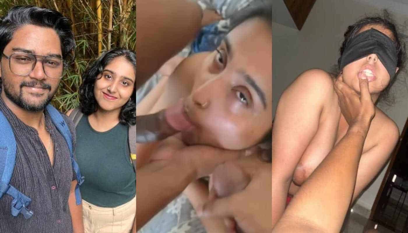 Fsiblog Bigboob Indian Horny Cuckold Mallu Gf Threesome Blowjob Hard Fucking And Riding On Bf